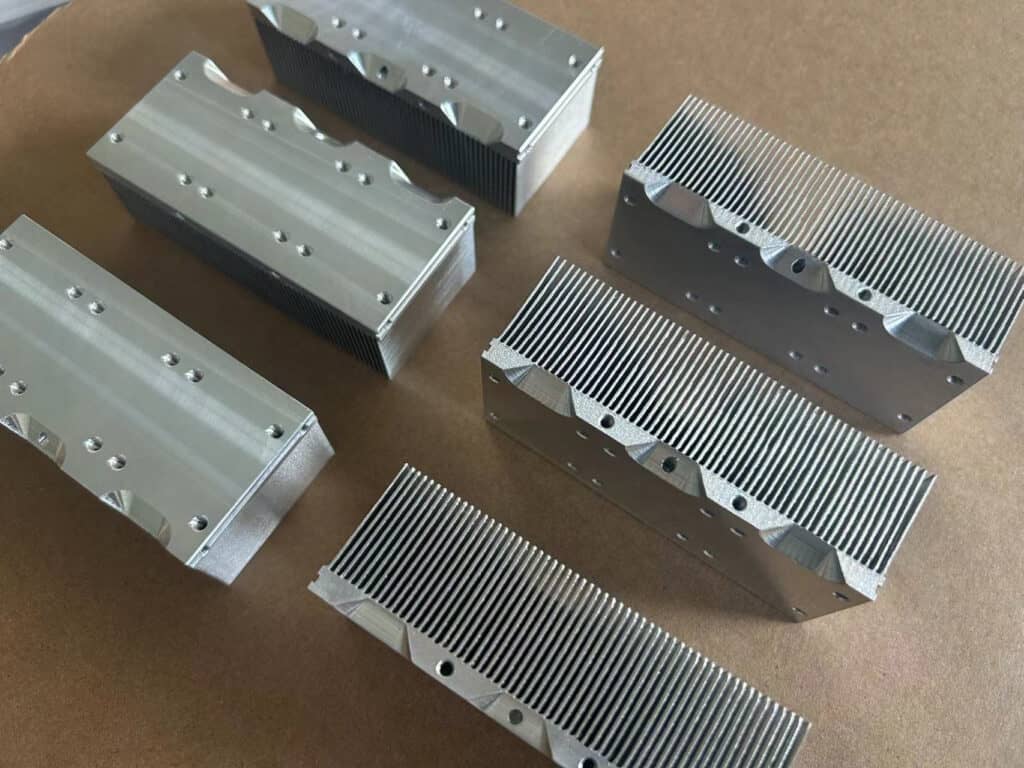 Aluminum-Skived Heat Sinks