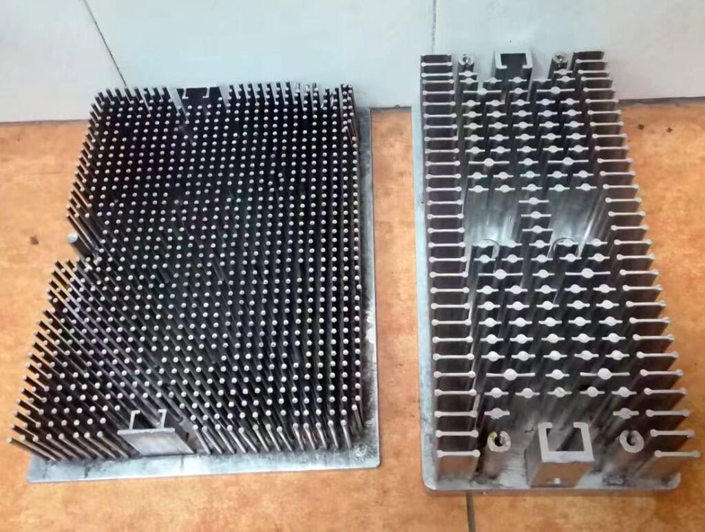 Cold Forged Aluminum Pin Fin Heat Sinks
