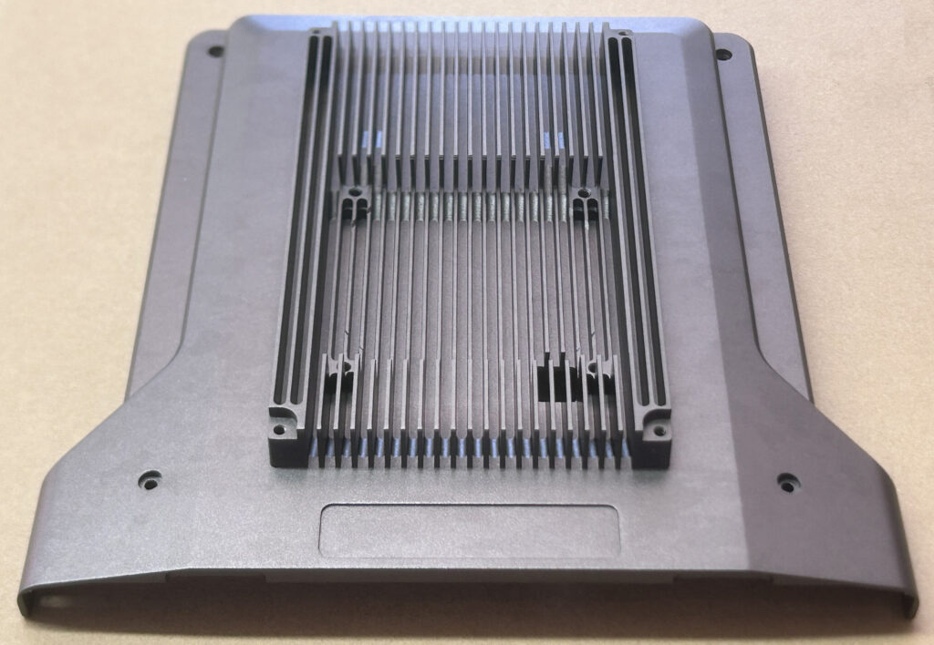Die Cast Housing with Heat Sink Fins