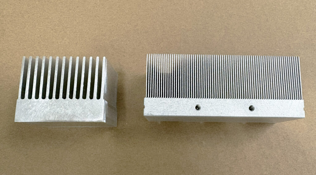 Extruded vs Skived Heat Sink