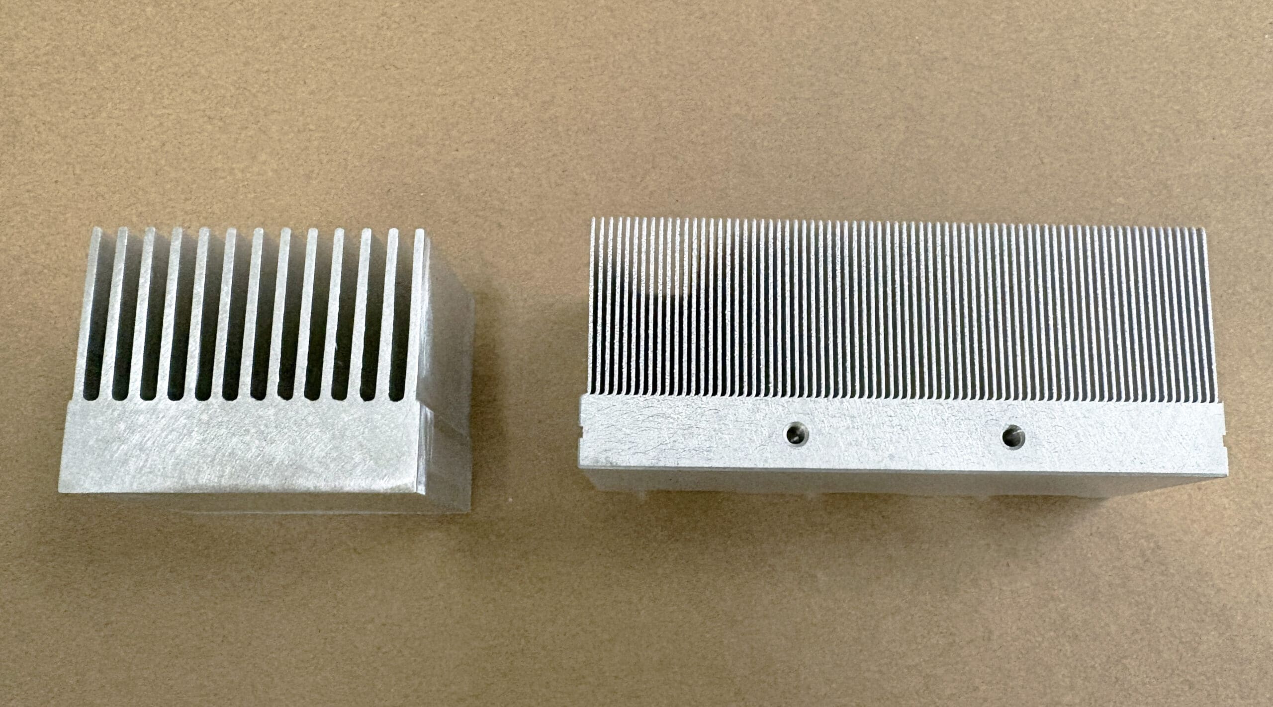 Extruded vs Skived Heat Sink
