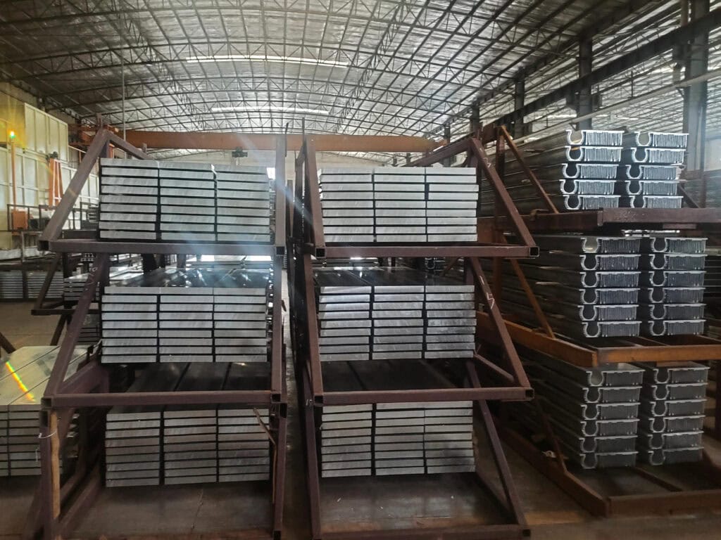 Aluminum heat sink extrusion profiles