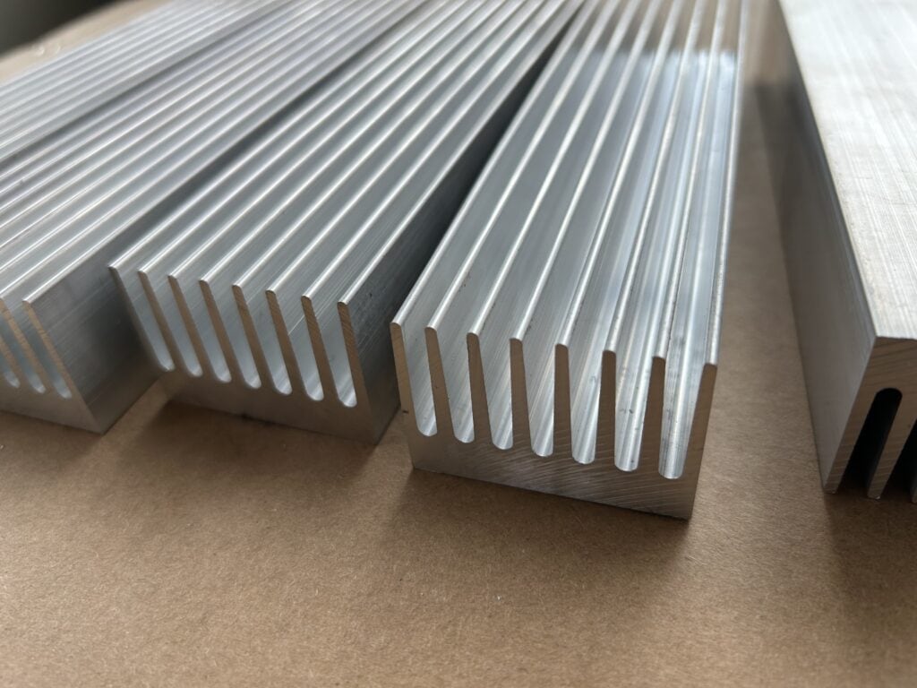 Extruded Aluminum Heat Sink Profiles