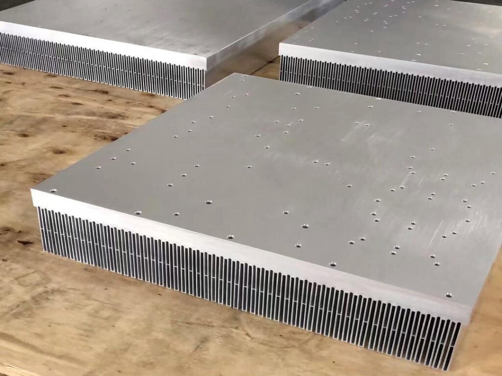 Large Bonded Fin Aluminum Heat Sinks